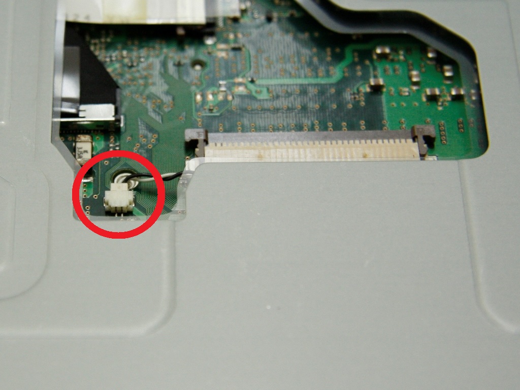 Remove TouchPad Cable