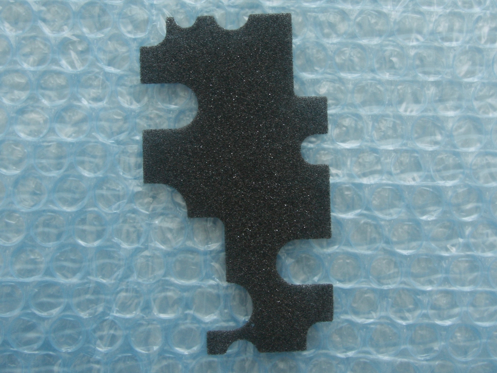 A sponge sheet inside a HDD