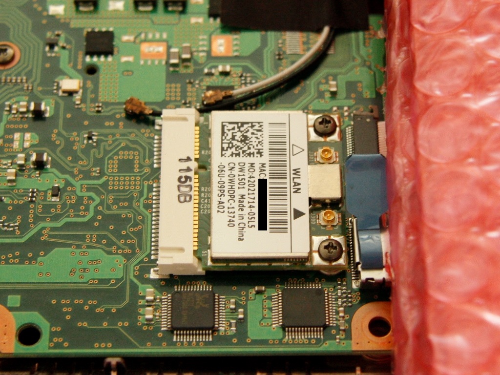 Remove WLAN Module