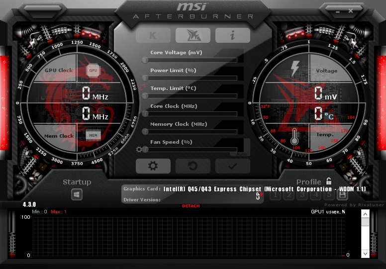MSI Afterburner worked