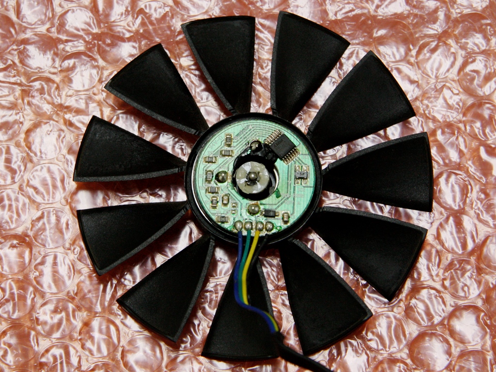Disassembled fan3 3