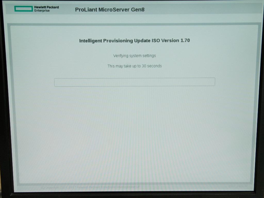 Verifying system settings