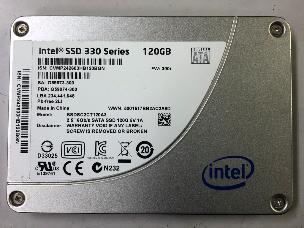 Intel SSDSC2CT120A3