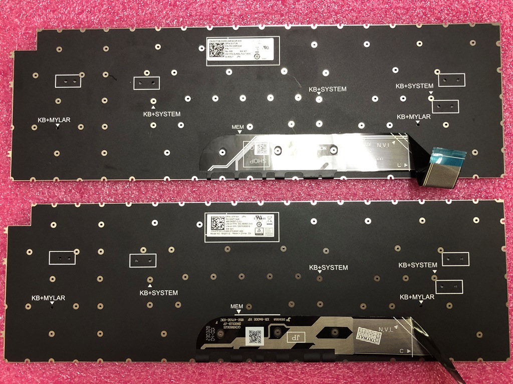 Old and New Keyboard