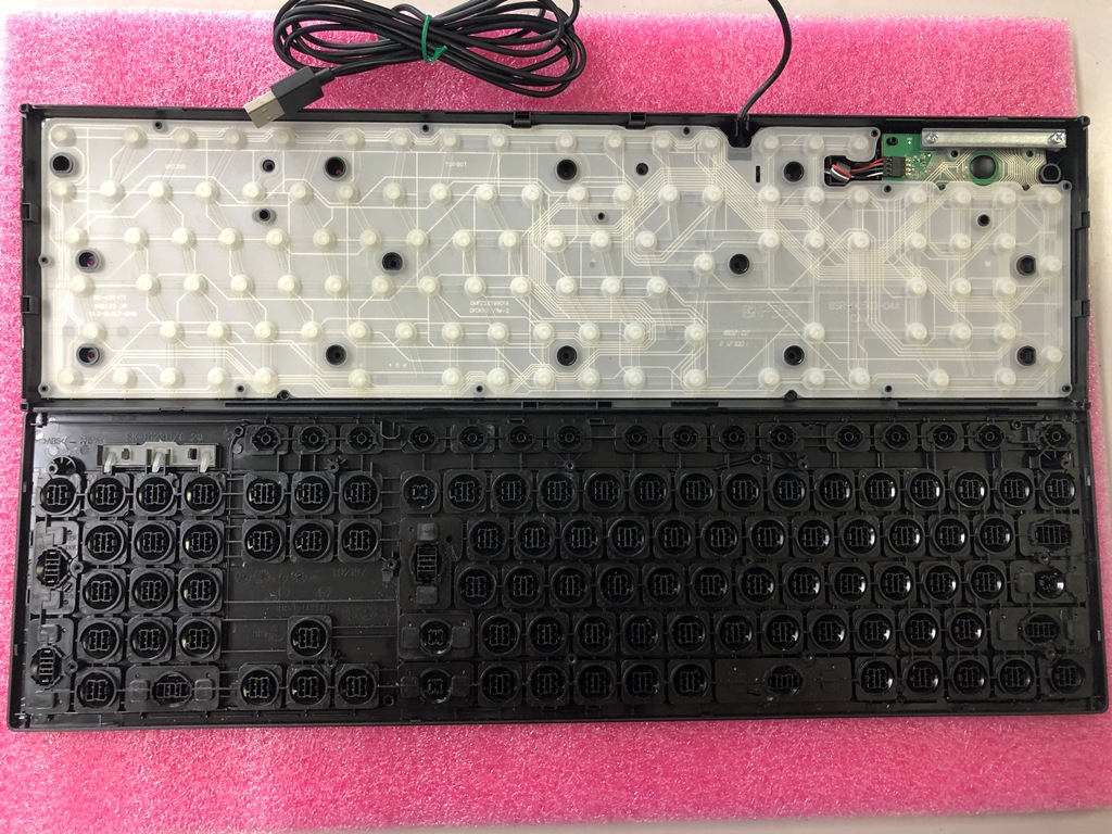 DELL KB216t キーボード 内部