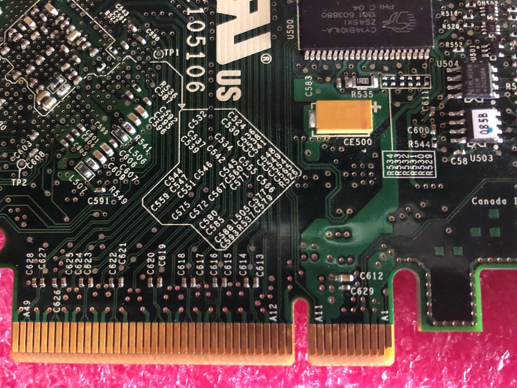 DELL PERC H310 PCI-Express A面ピン