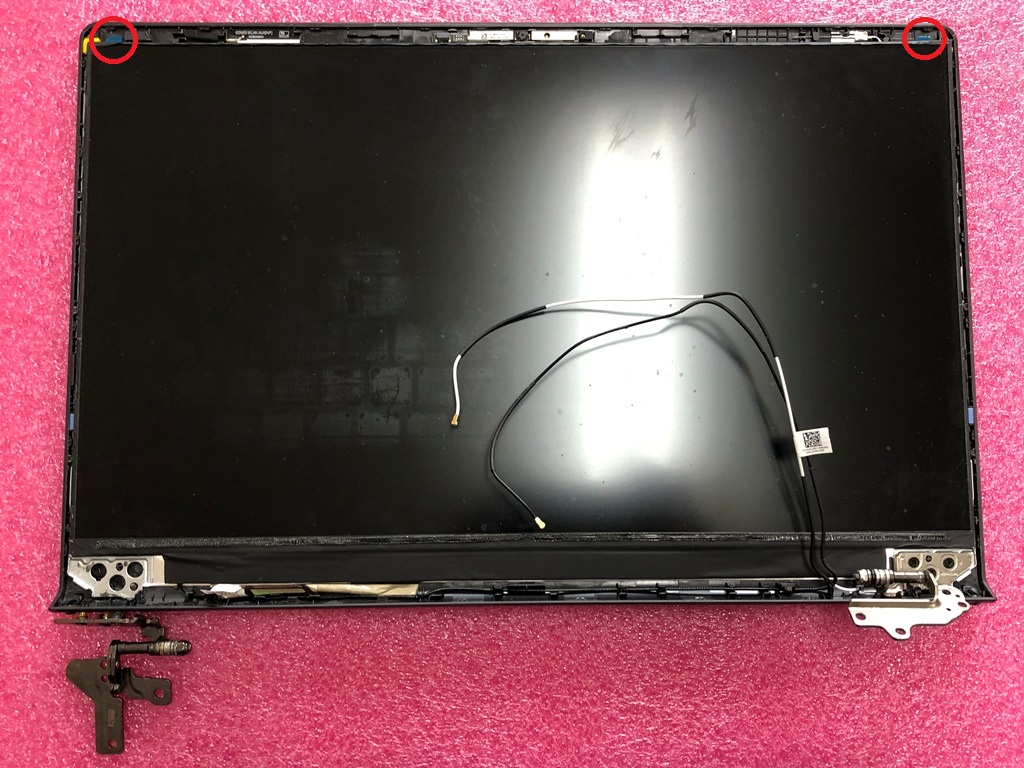 DELL Inspiron 15 液晶ディスプレイ部 両面テープ プルタブ