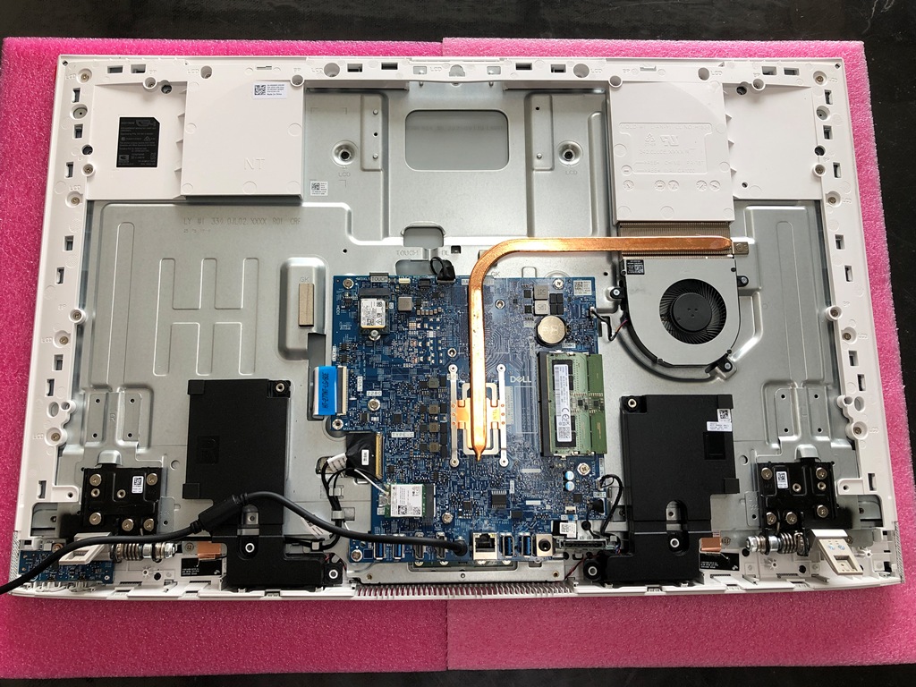 Dell 27 All-in-One (AIO) EC27250 仮組動作確認