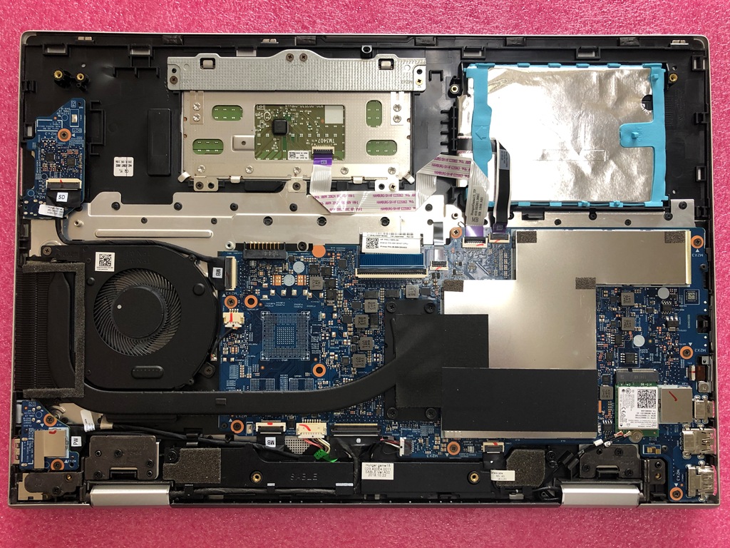 HP ENVY x360 内部 クリーニング後