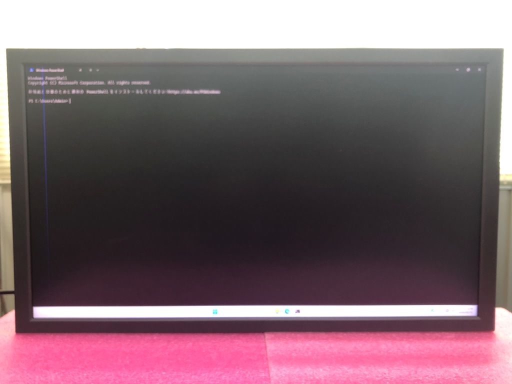 BenQ ゲーミングモニタ ZOWIE XL2586X-B 画面に縦線不具合 1
