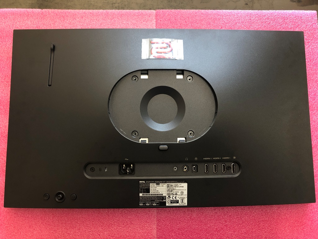 BenQ ゲーミングモニタ ZOWIE XL2586X-B 裏面