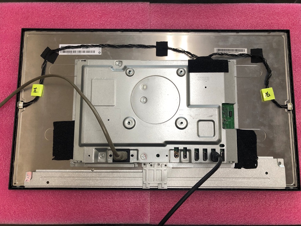 BenQ ゲーミングモニタ ZOWIE XL2586X-B 新液晶パネル メインユニット取付後 動作確認