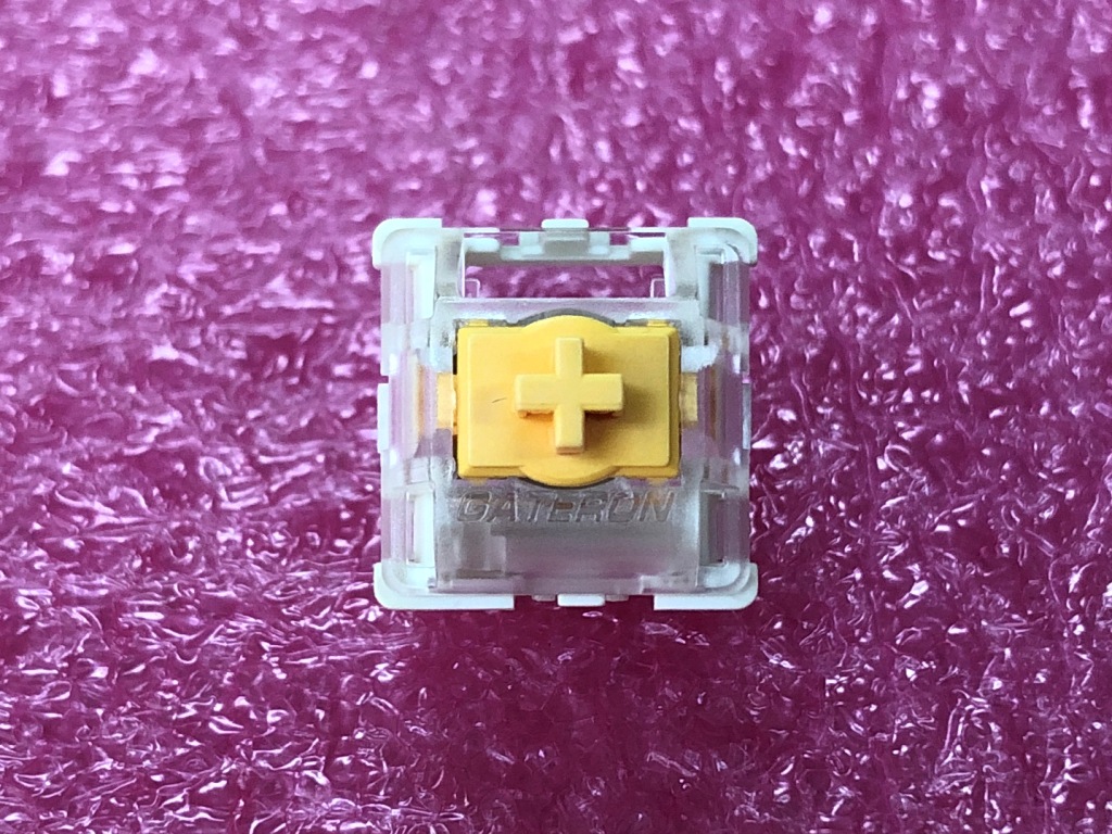 SteelSeries Apex 9 Mini BackSpaceキースイッチ OptiPoint Switches - Linear 正面