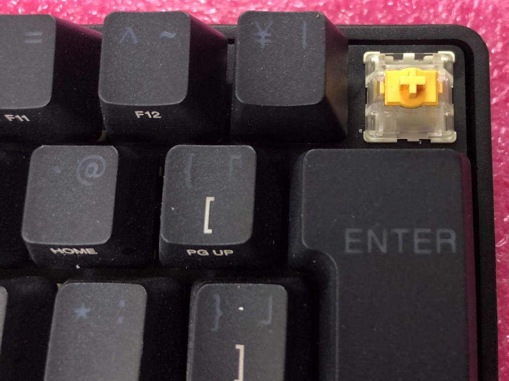 SteelSeries Apex 9 Mini 新キースイッチインストール